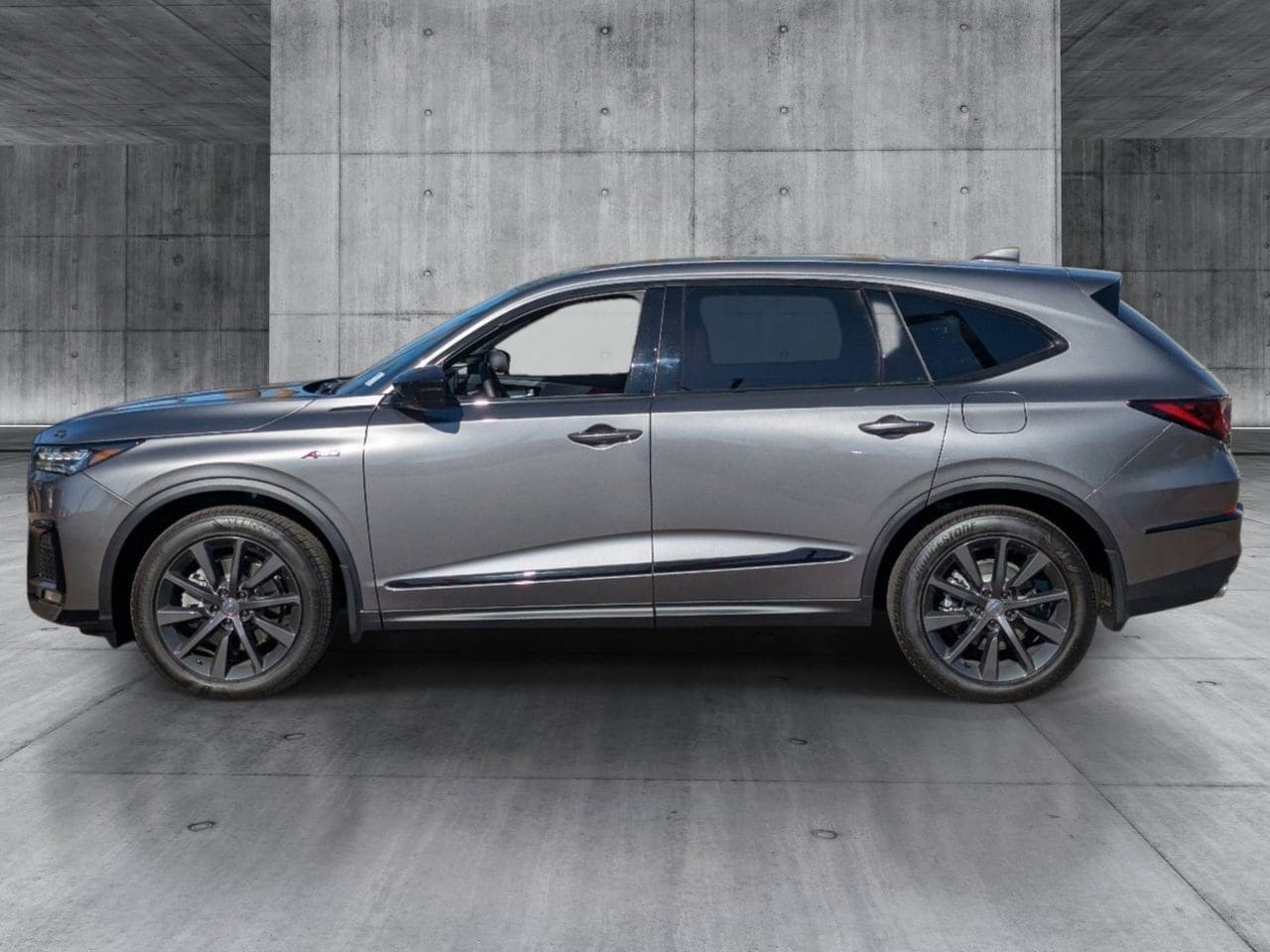 New 2026 Liquid Carbon Metallic Acura SH-AWD A-Spec Package image 3