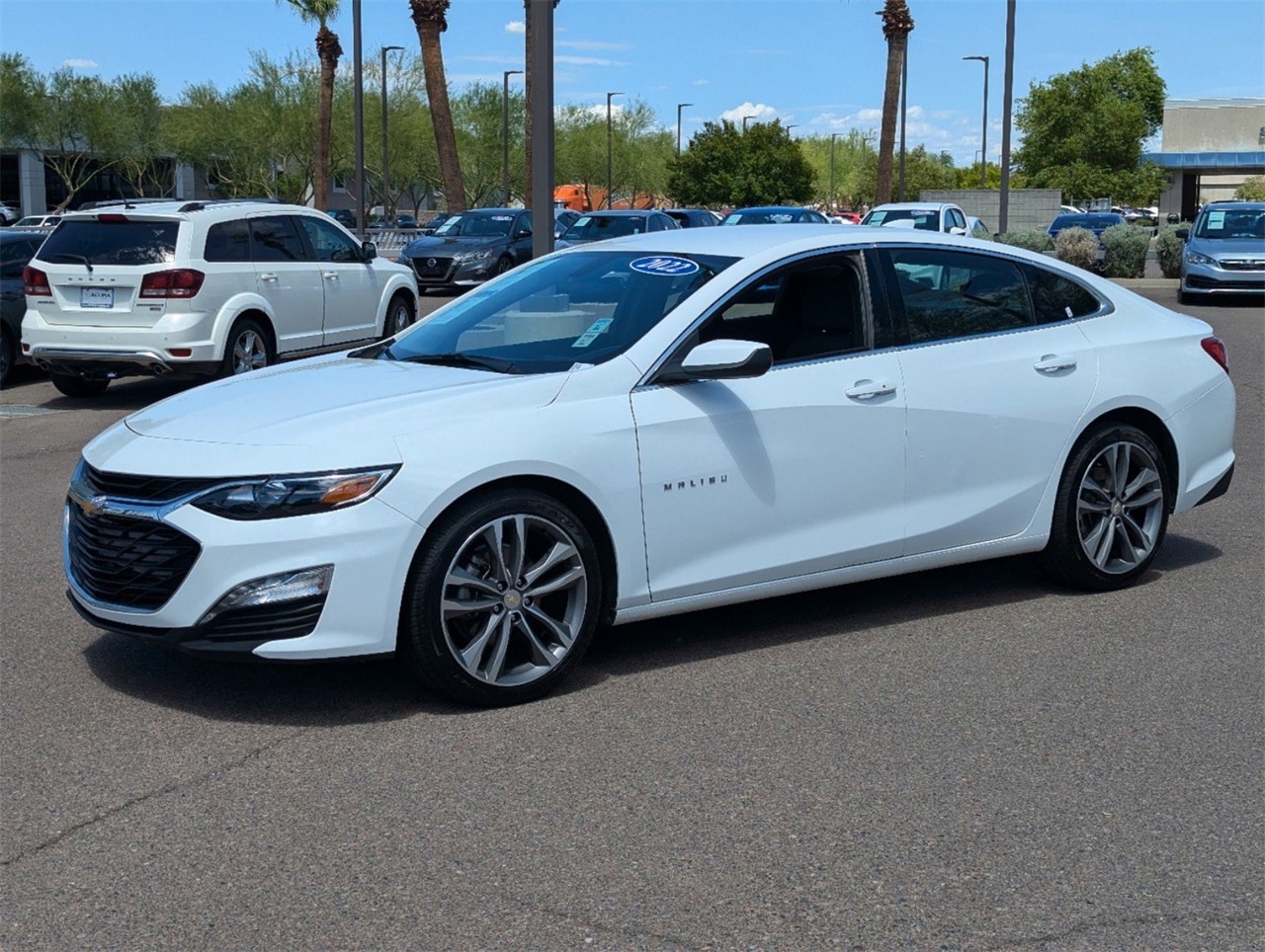 Used 2022 Chevrolet Malibu 1LT with VIN 1G1ZD5ST1NF129734 for sale in Peoria, AZ