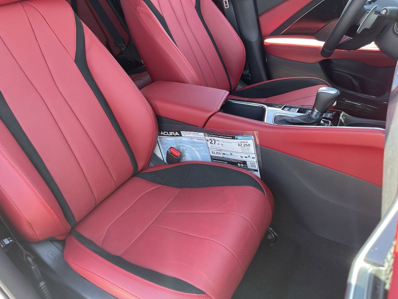 New 2026 Platinum White Pearl Acura A-Spec Advance Package image 12