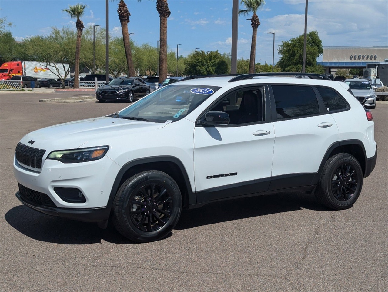 Used 2023 Jeep Cherokee Altitude Lux with VIN 1C4PJMMB4PD109790 for sale in Peoria, AZ