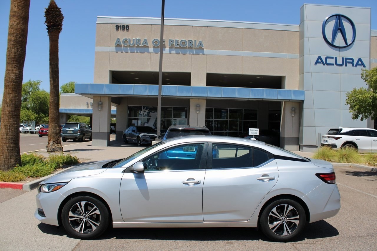 Used 2022 Nissan Sentra SV with VIN 3N1AB8CV9NY261034 for sale in Peoria, AZ