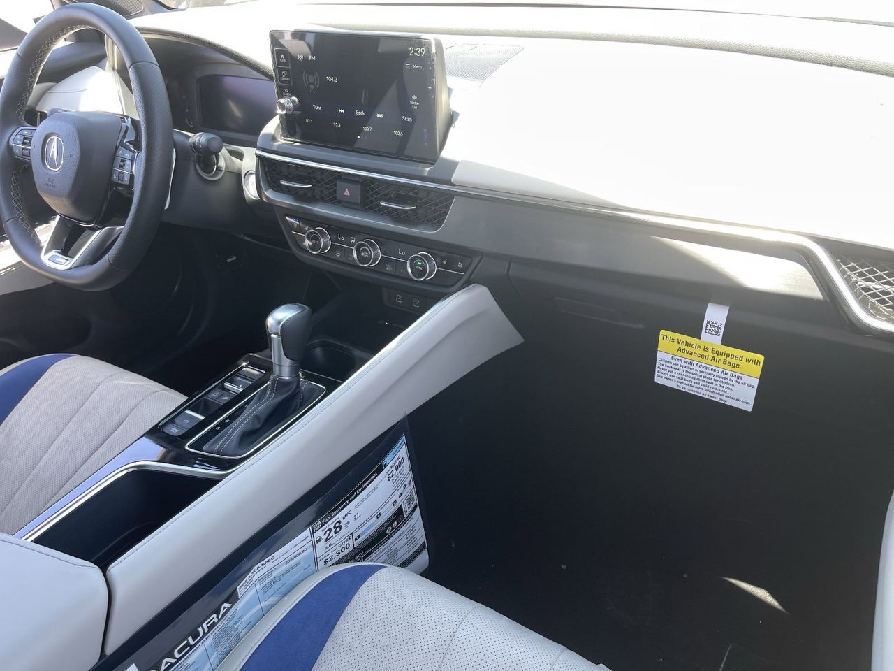 New 2026 Platinum White Pearl Acura A-Spec Package image 15