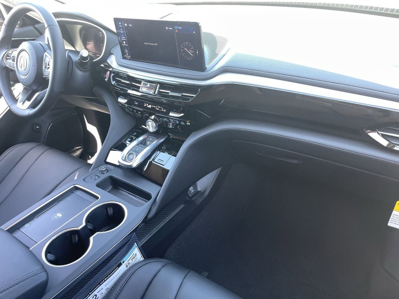 New 2026 Majestic Black Pearl Acura FWD image 14