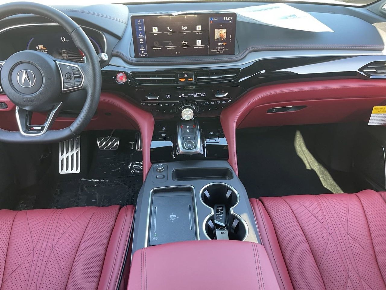 New 2026 Liquid Carbon Metallic Acura SH-AWD A-Spec Advance Package image 17