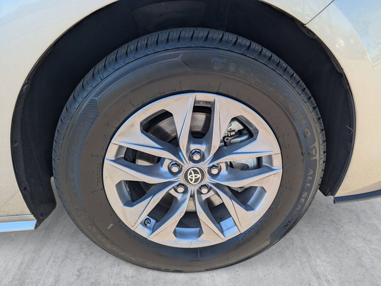 Used 2024 Celestial Silver Metallic Toyota XLE 8 Passenger image 9