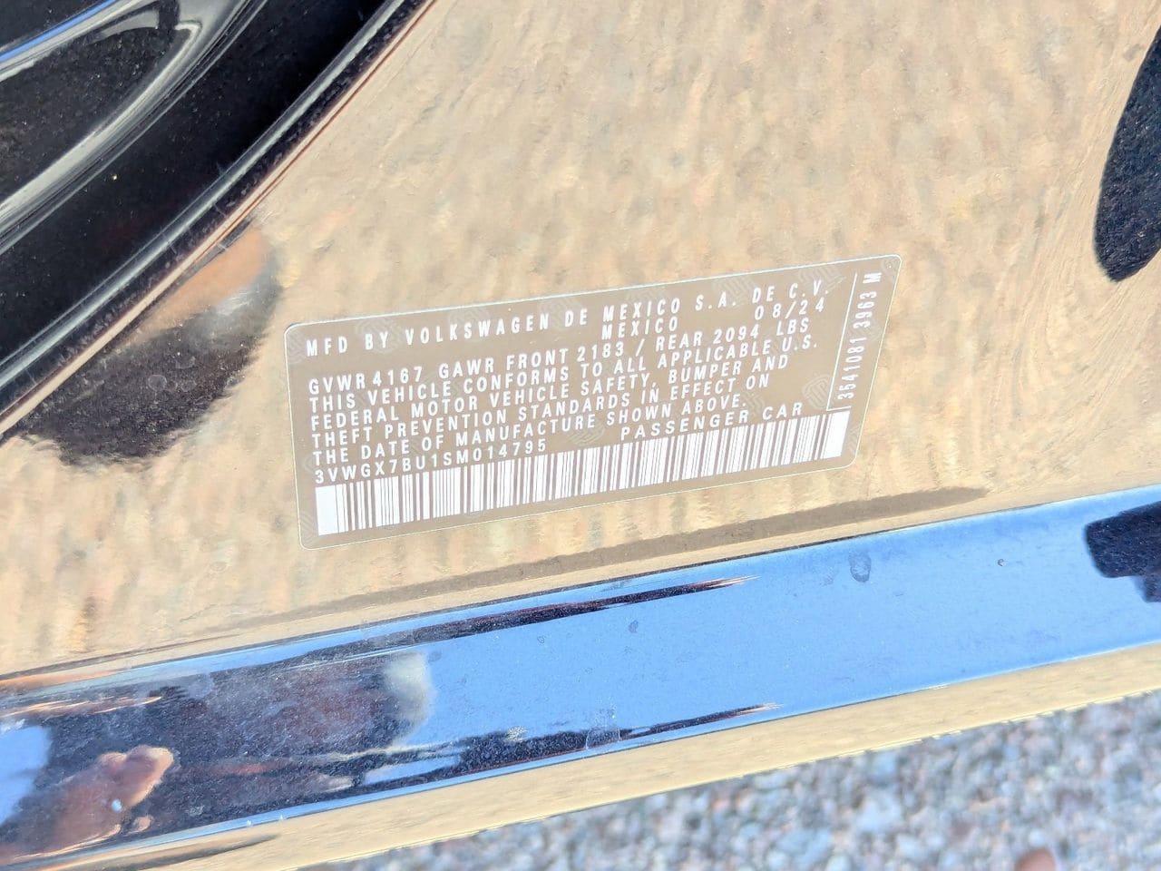 Used 2025 Deep Black Pearl Volkswagen 1.5T SEL image 32