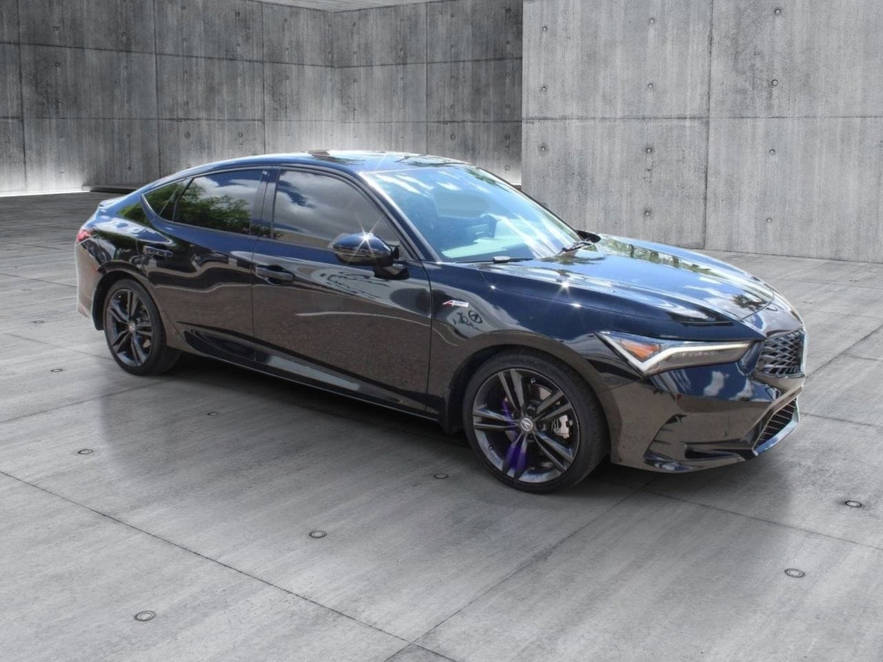 Used 2024 Majestic Black Pearl Acura A-Spec Tech Package image 7