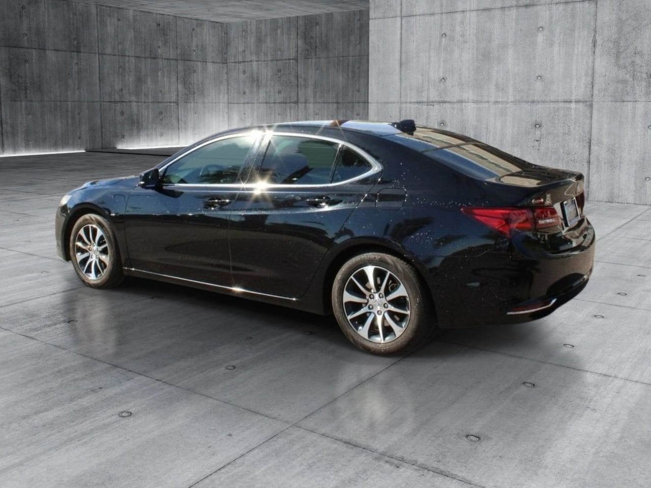 Used 2015 Crystal Black Pearl Acura Tech w/Technology Package image 3