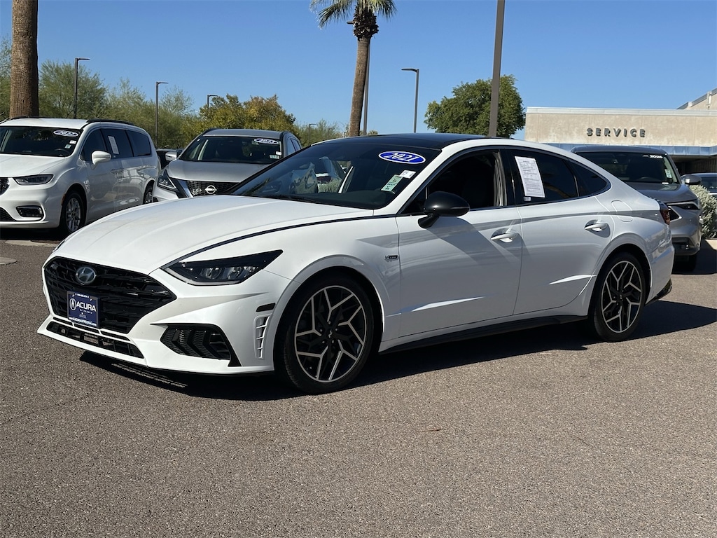 Used 2021 Hyundai Sonata N Line Sedan