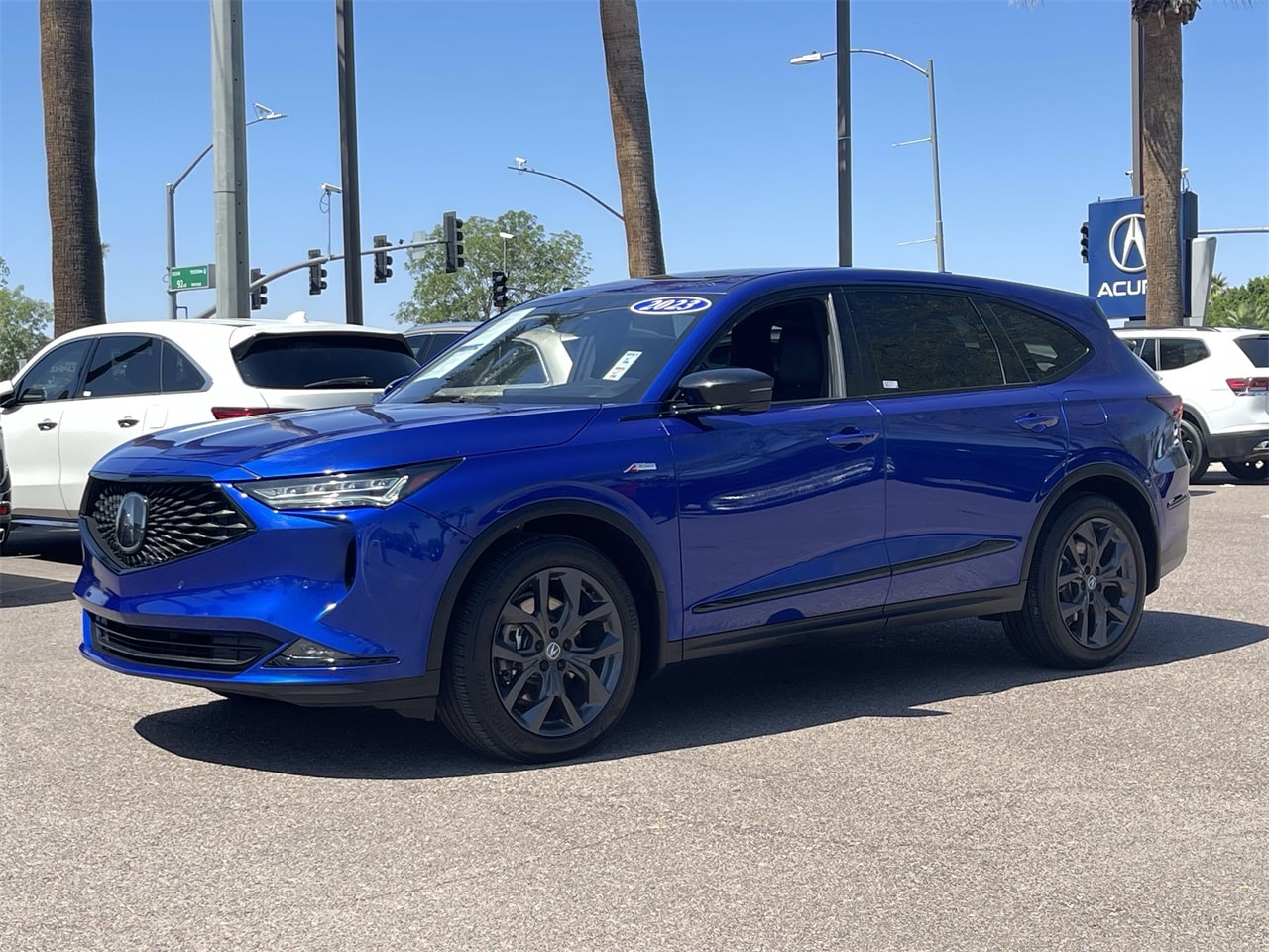 Used 2023 Acura MDX A-Spec Package with VIN 5J8YE1H06PL014803 for sale in Peoria, AZ