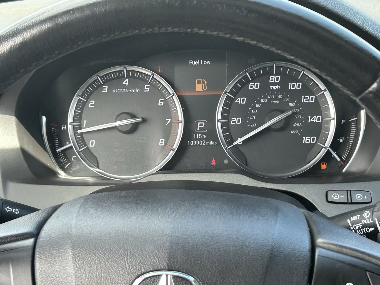 Used 2016 Graphite Luster Metallic Acura 3.5L w/Technology Package image 29