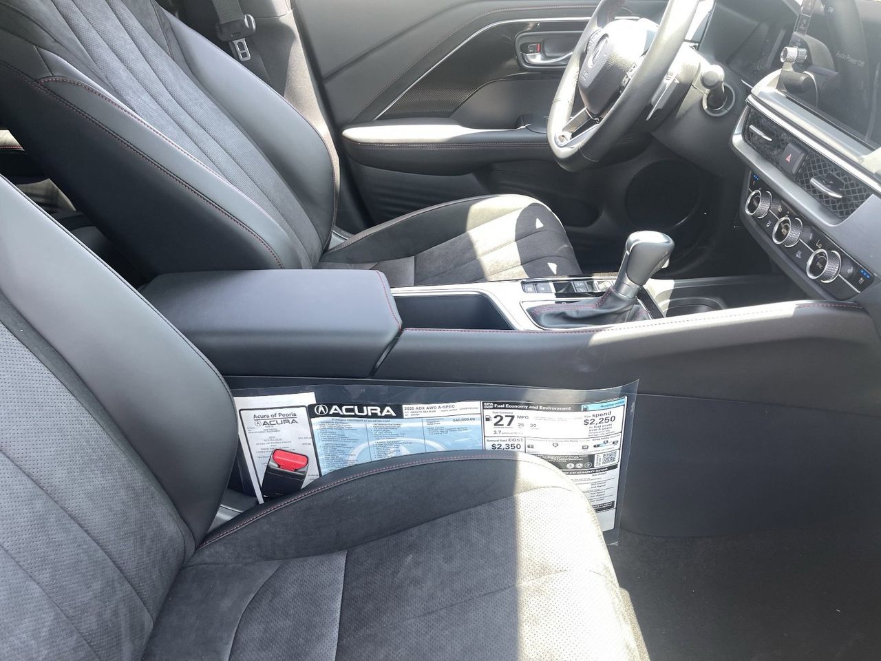 New 2025 Platinum White Pearl Acura A-Spec Package image 13