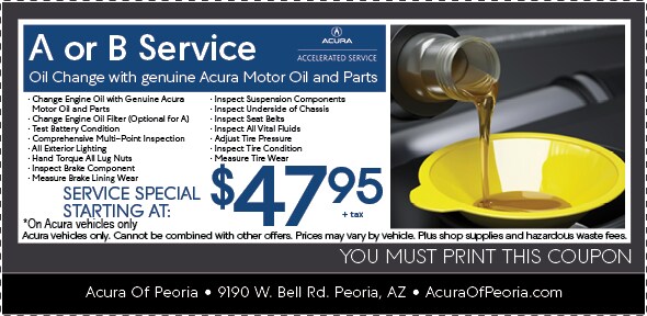 Car Service Special Near Phoenix Acura Repair Car Service Special Near Phoenix Acura Repair