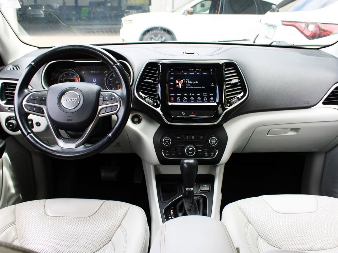 Used 2020 Bright White Clearcoat Jeep Limited image 35