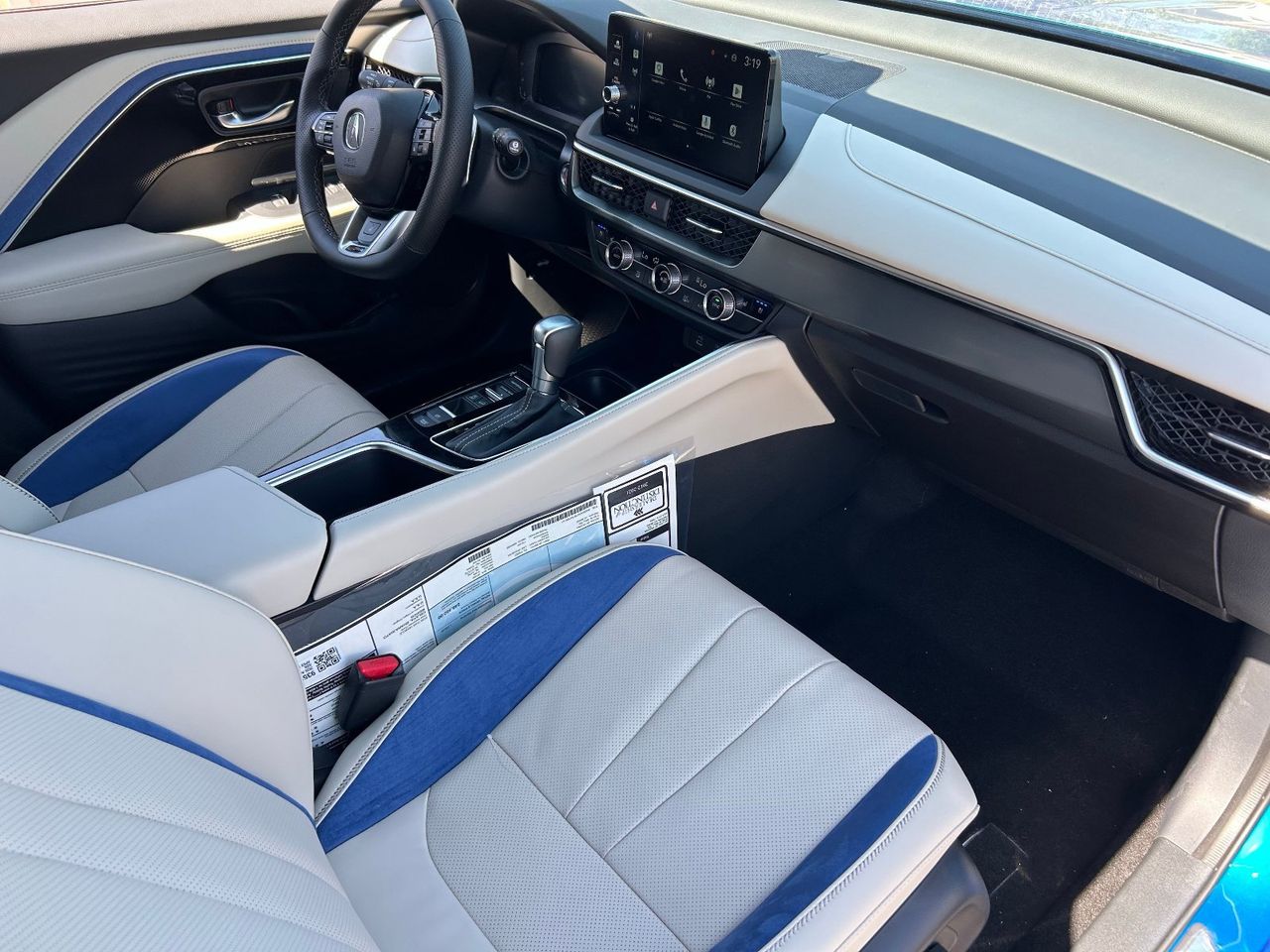 New 2026 Double Apex Blue Pearl II Acura A-Spec Advance Package image 14