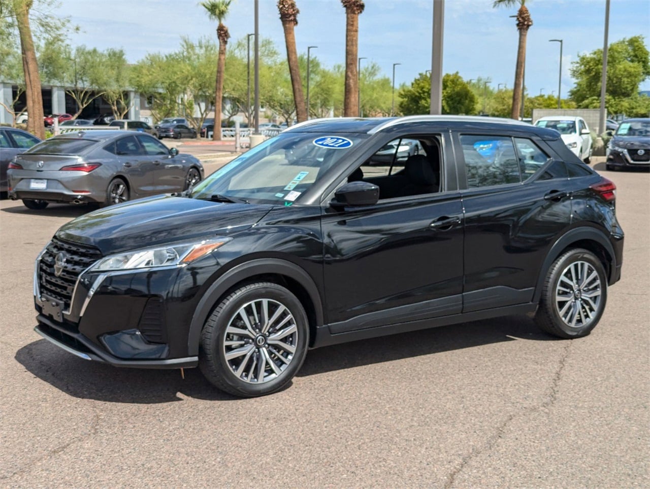 Used 2021 Nissan Kicks SV with VIN 3N1CP5CV7ML471765 for sale in Peoria, AZ