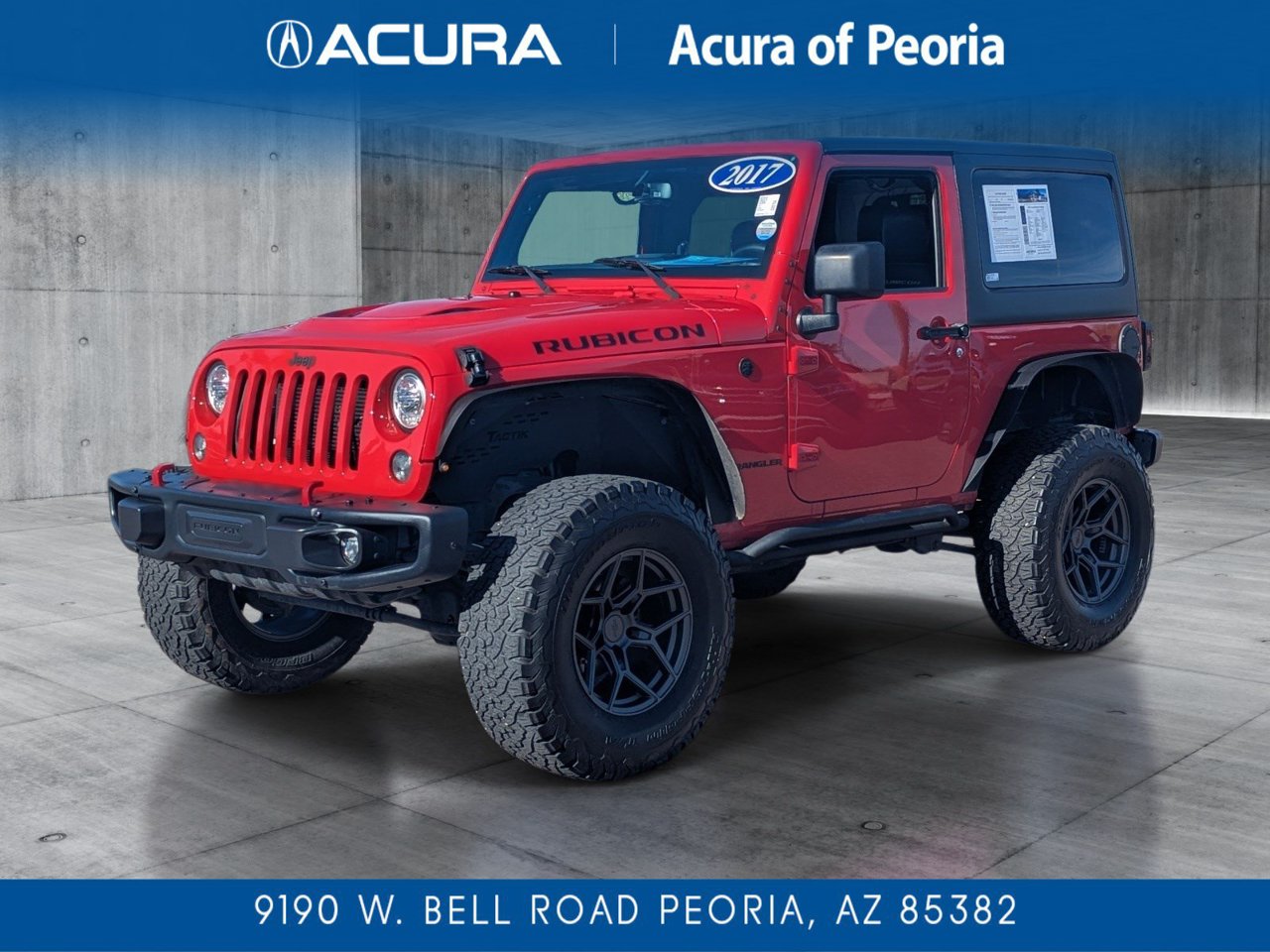 2017 Jeep Wrangler JK Rubicon SUV