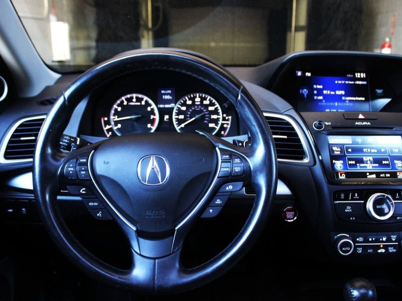 Used 2018 Crystal Black Pearl Acura Technology Package image 35