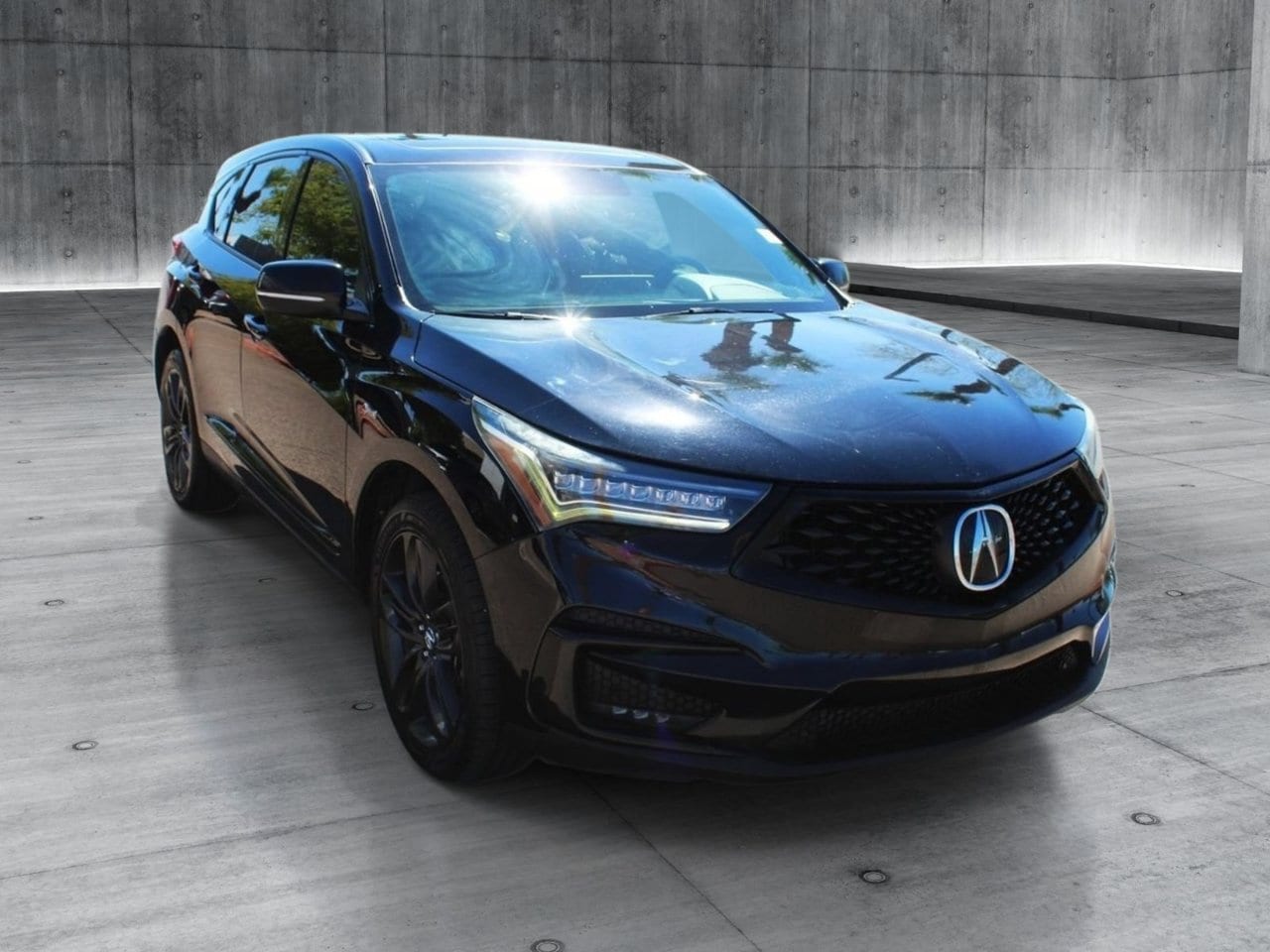 Used 2019 Majestic Black Pearl Acura A-Spec Package image 9