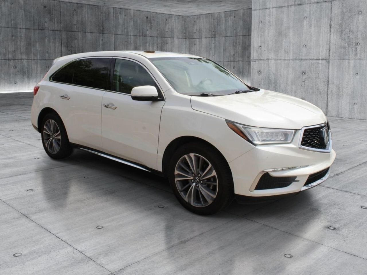 Used 2017 White Diamond Pearl Acura 3.5L w/Technology Package image 7