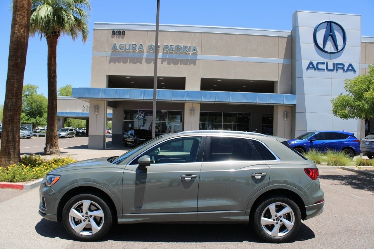 Used 2021 Audi Q3 Premium with VIN WA1AUCF35M1099002 for sale in Peoria, AZ