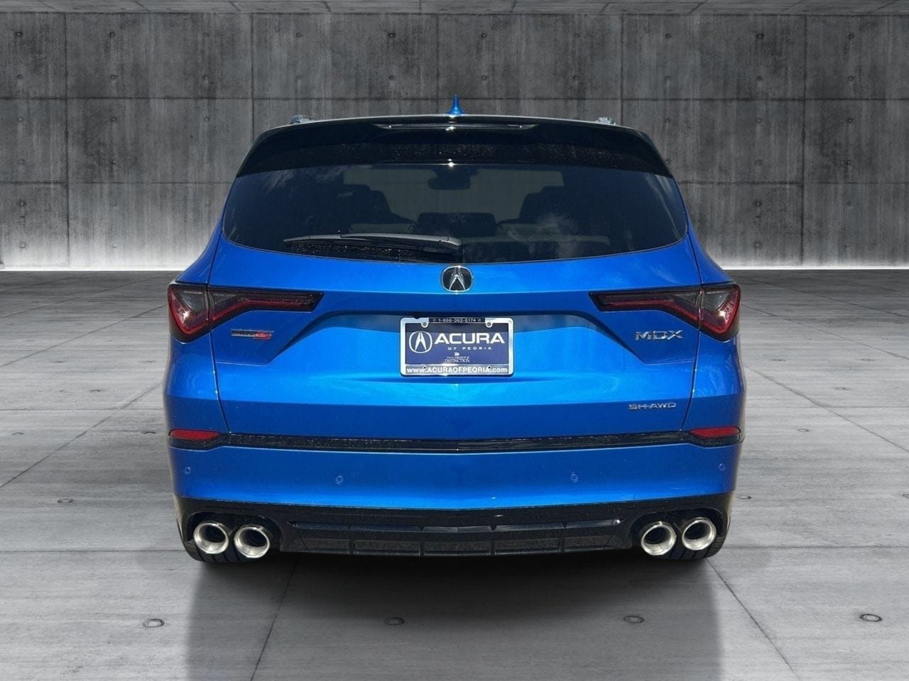 New 2026 Double Apex Blue Pearl Acura SH-AWD Type S w/Advance Package image 4