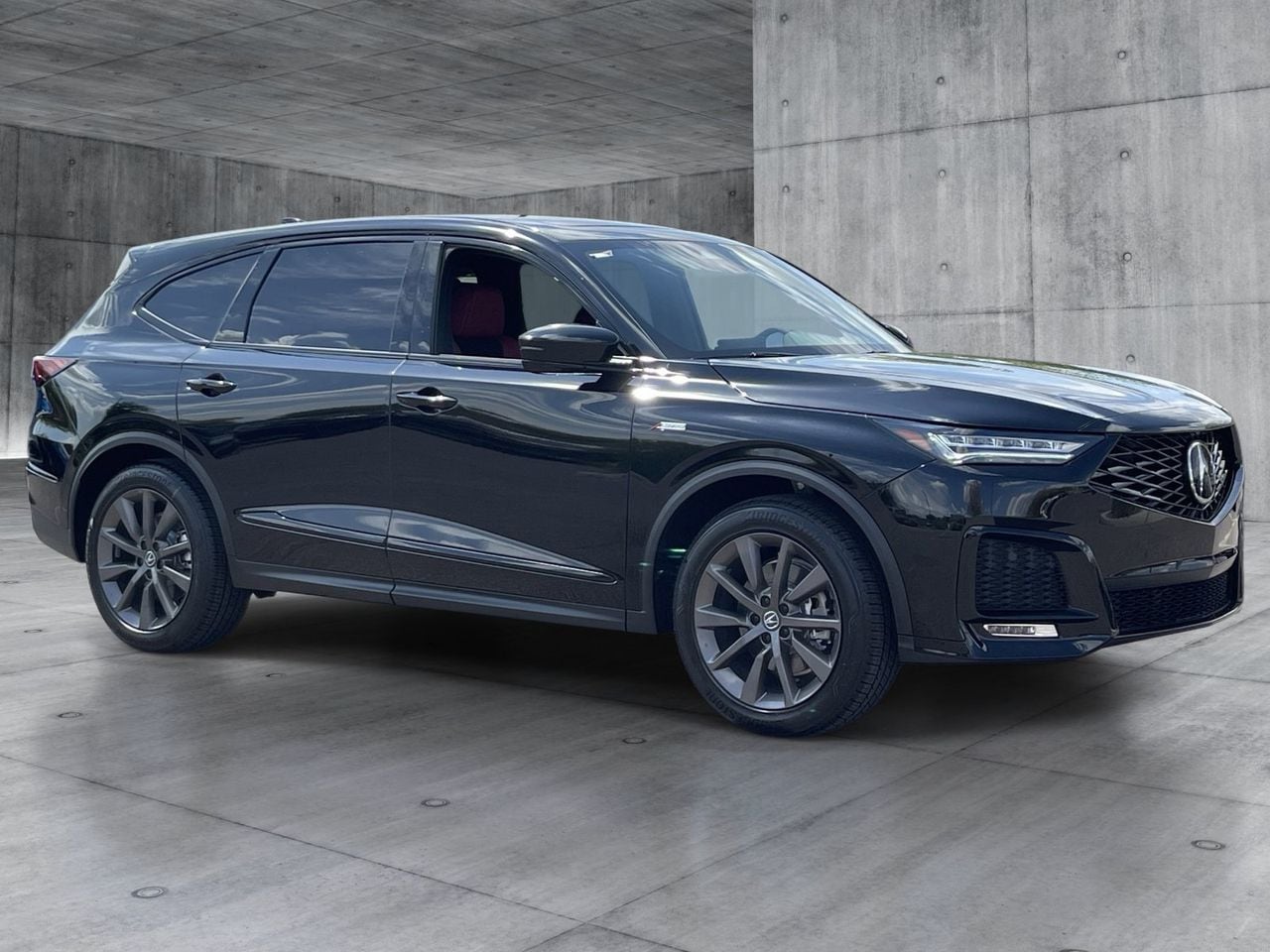 New 2026 Majestic Black Pearl Acura SH-AWD A-Spec Package image 8