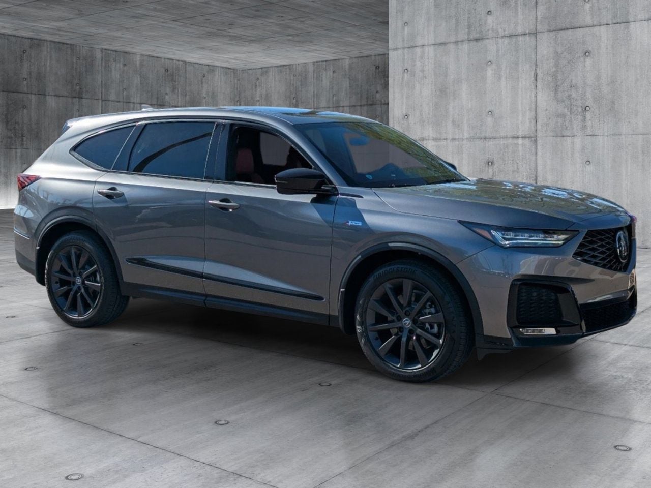 New 2026 Liquid Carbon Metallic Acura SH-AWD A-Spec Package image 6