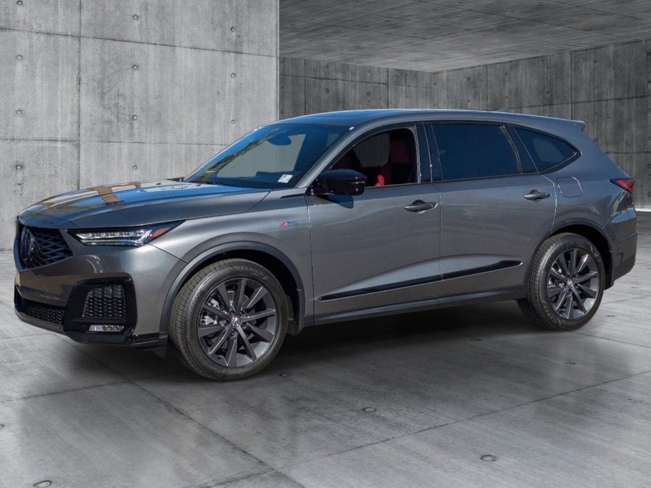 New 2026 Liquid Carbon Metallic Acura SH-AWD A-Spec Package image 2