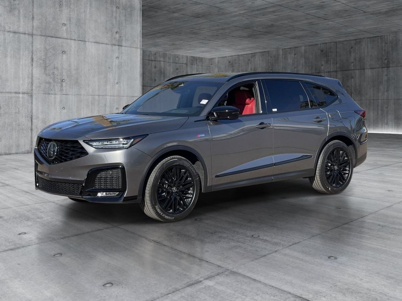 New 2026 Liquid Carbon Metallic Acura SH-AWD A-Spec Advance Package image 2