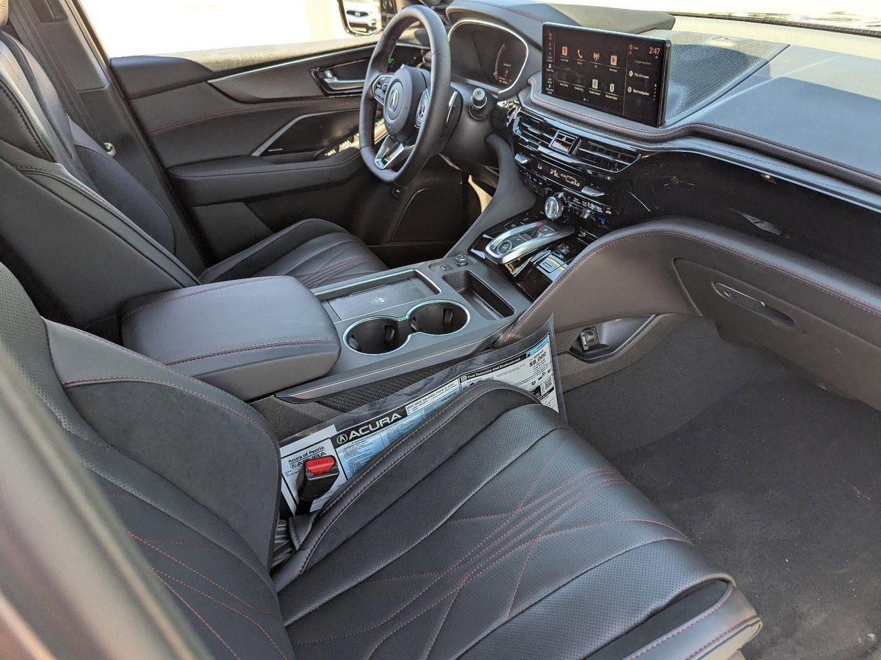 New 2026 Platinum White Pearl Acura SH-AWD Type S w/Advance Package image 14