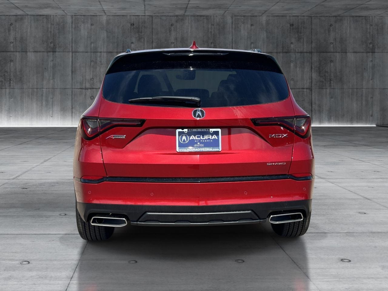 New 2026 Performance Red Pearl Acura SH-AWD A-Spec Advance Package image 4