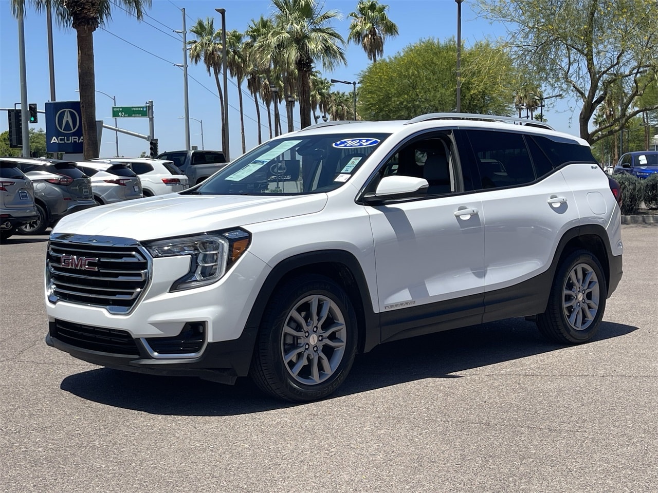 Used 2024 GMC Terrain SLT with VIN 3GKALPEG0RL143111 for sale in Peoria, AZ