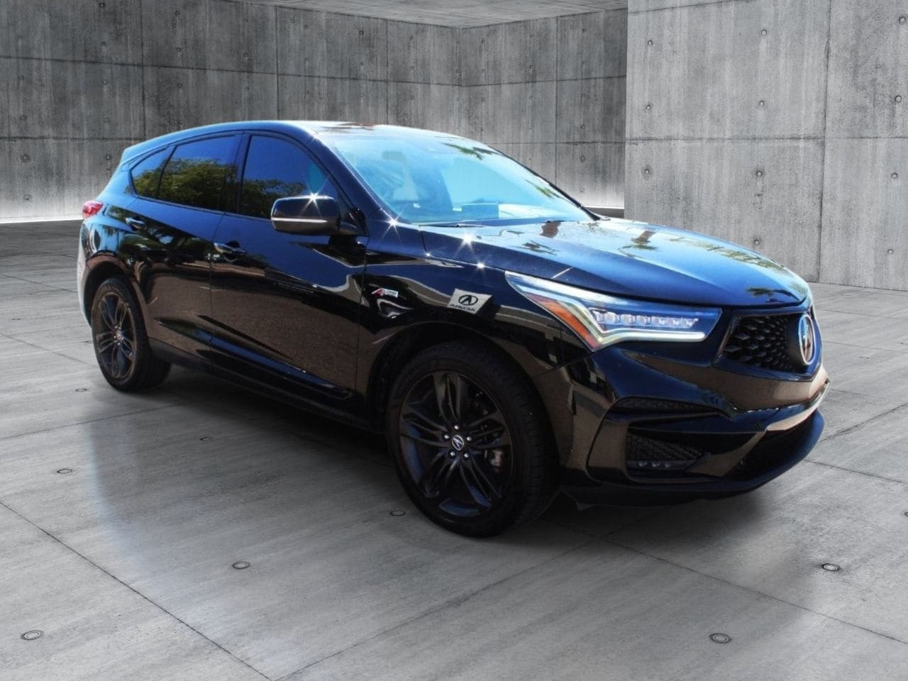 Used 2019 Majestic Black Pearl Acura A-Spec Package image 8
