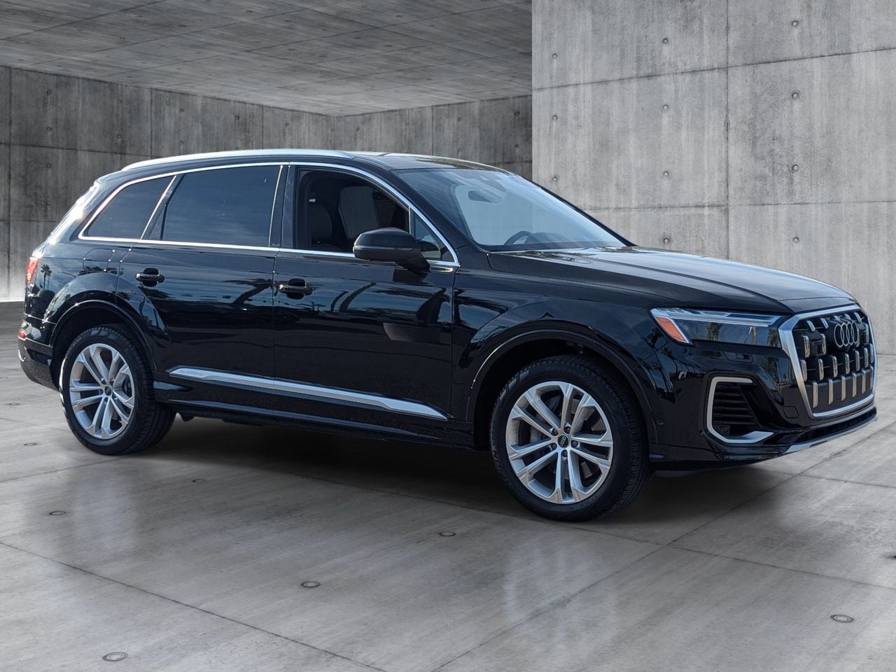 Used 2025 Mythos Black Metallic Audi 55 Premium Plus Quattro image 8