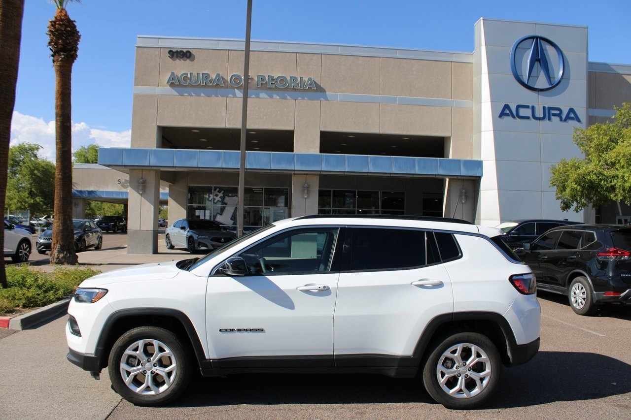 Used 2024 Jeep Compass Latitude with VIN 3C4NJDBNXRT110069 for sale in Peoria, AZ