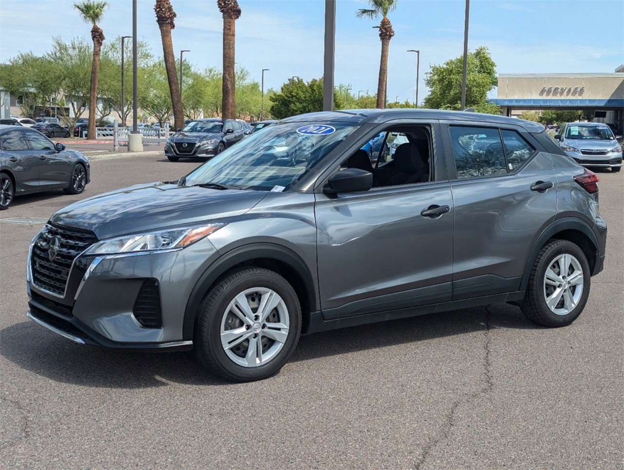 Used 2021 Nissan Kicks S with VIN 3N1CP5BV0ML505997 for sale in Peoria, AZ