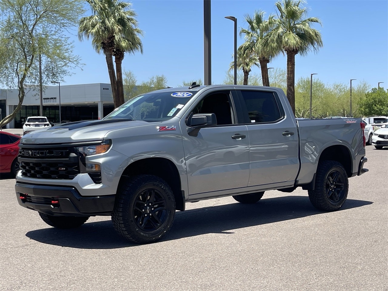 Used 2024 Chevrolet Silverado 1500 Custom with VIN 3GCUDCED6RG248961 for sale in Peoria, AZ