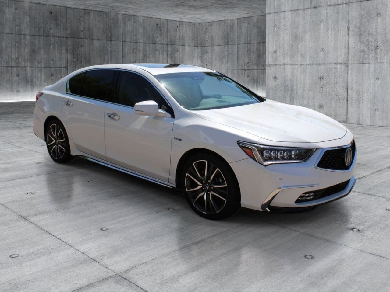 Used 2020 Platinum White Pearl Acura Advance Package SH-AWD image 7