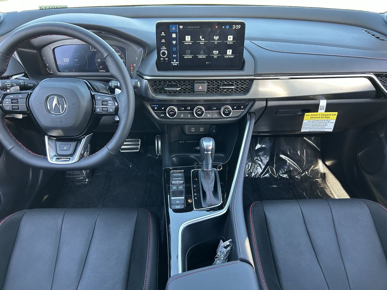 New 2026 Platinum White Pearl Acura A-Spec Advance Package image 16