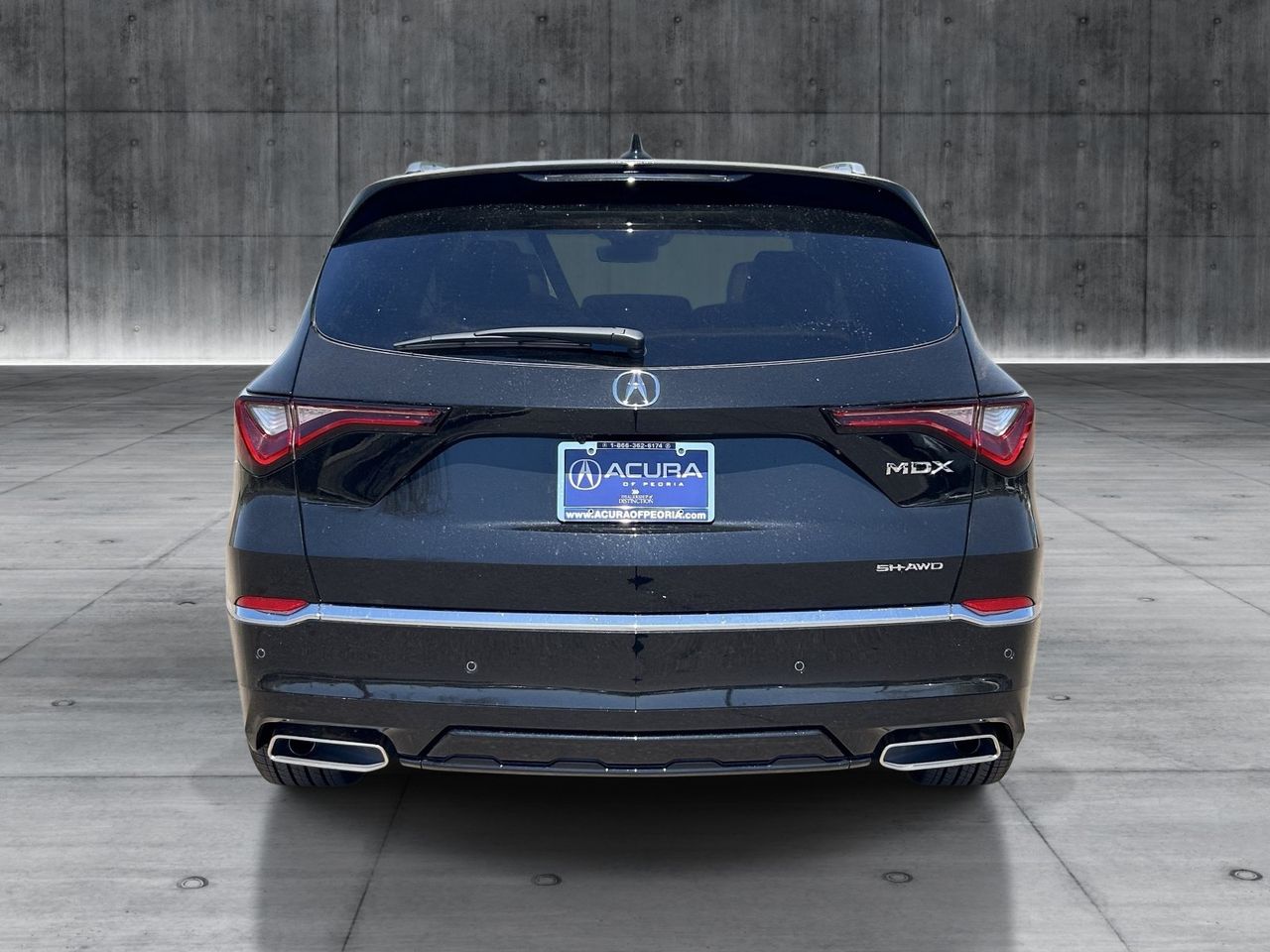New 2026 Majestic Black Pearl Acura SH-AWD Advance Package image 4