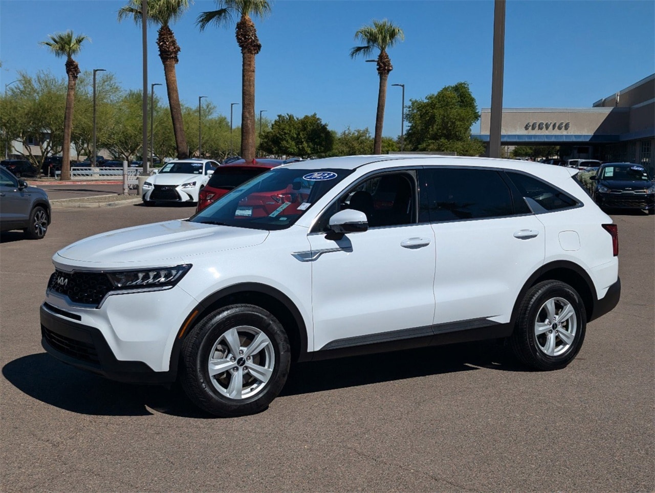 Used 2023 Kia Sorento LX with VIN 5XYRGDLC0PG174204 for sale in Peoria, AZ