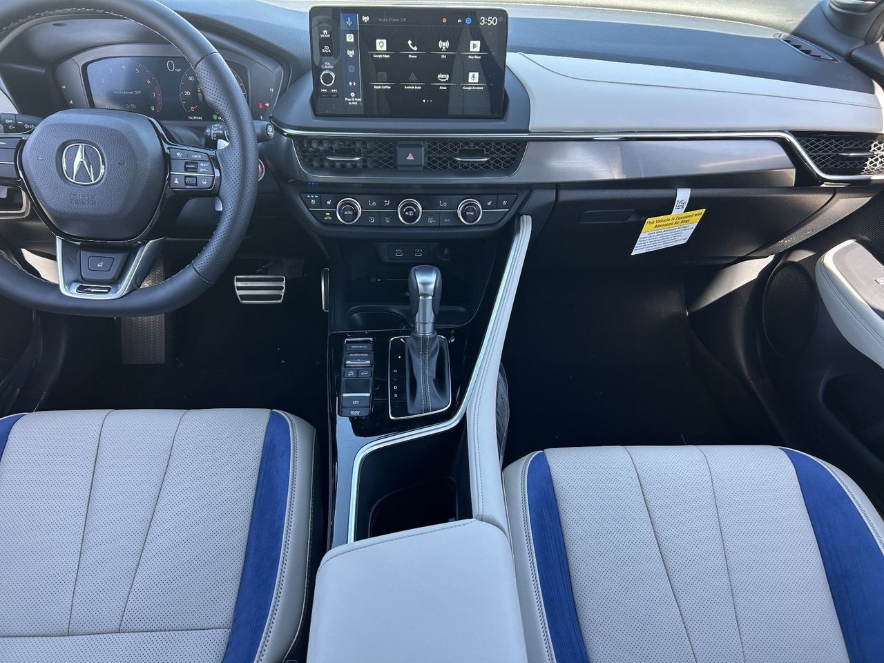 New 2026 Platinum White Pearl Acura A-Spec Advance Package image 17