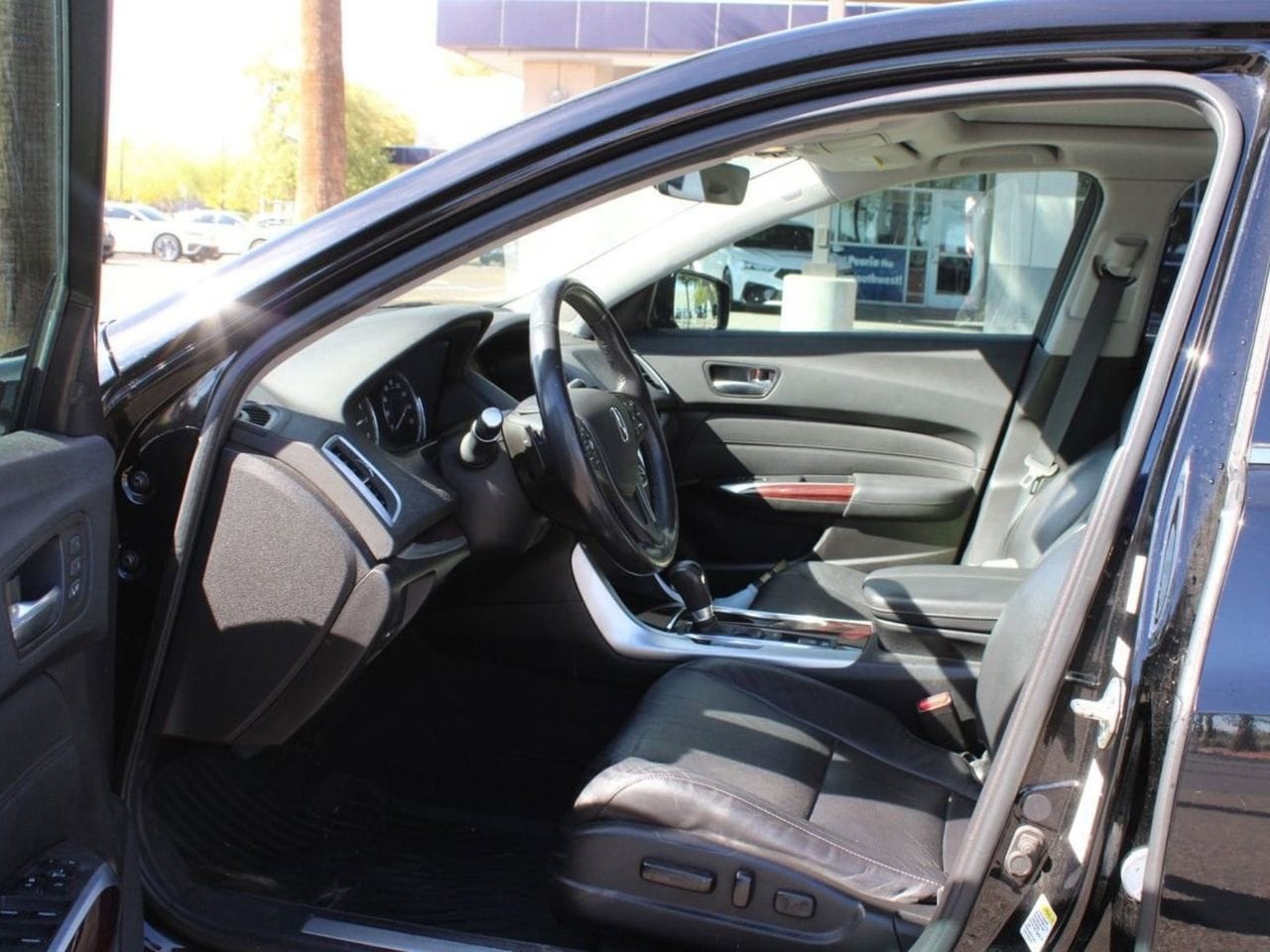 Used 2015 Crystal Black Pearl Acura Tech w/Technology Package image 9