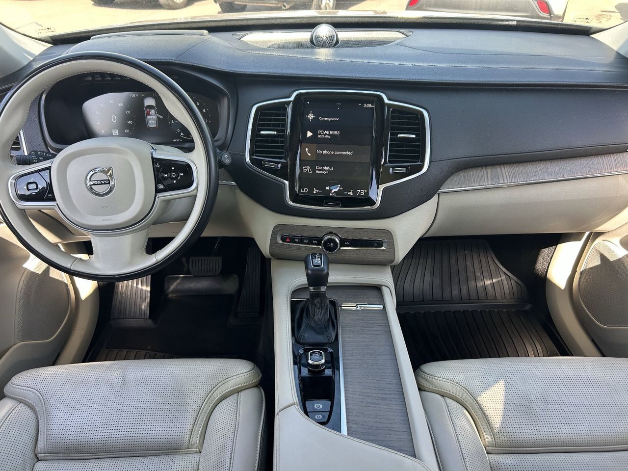 Used 2022 Denim Blue Metallic Volvo T6 Inscription image 17