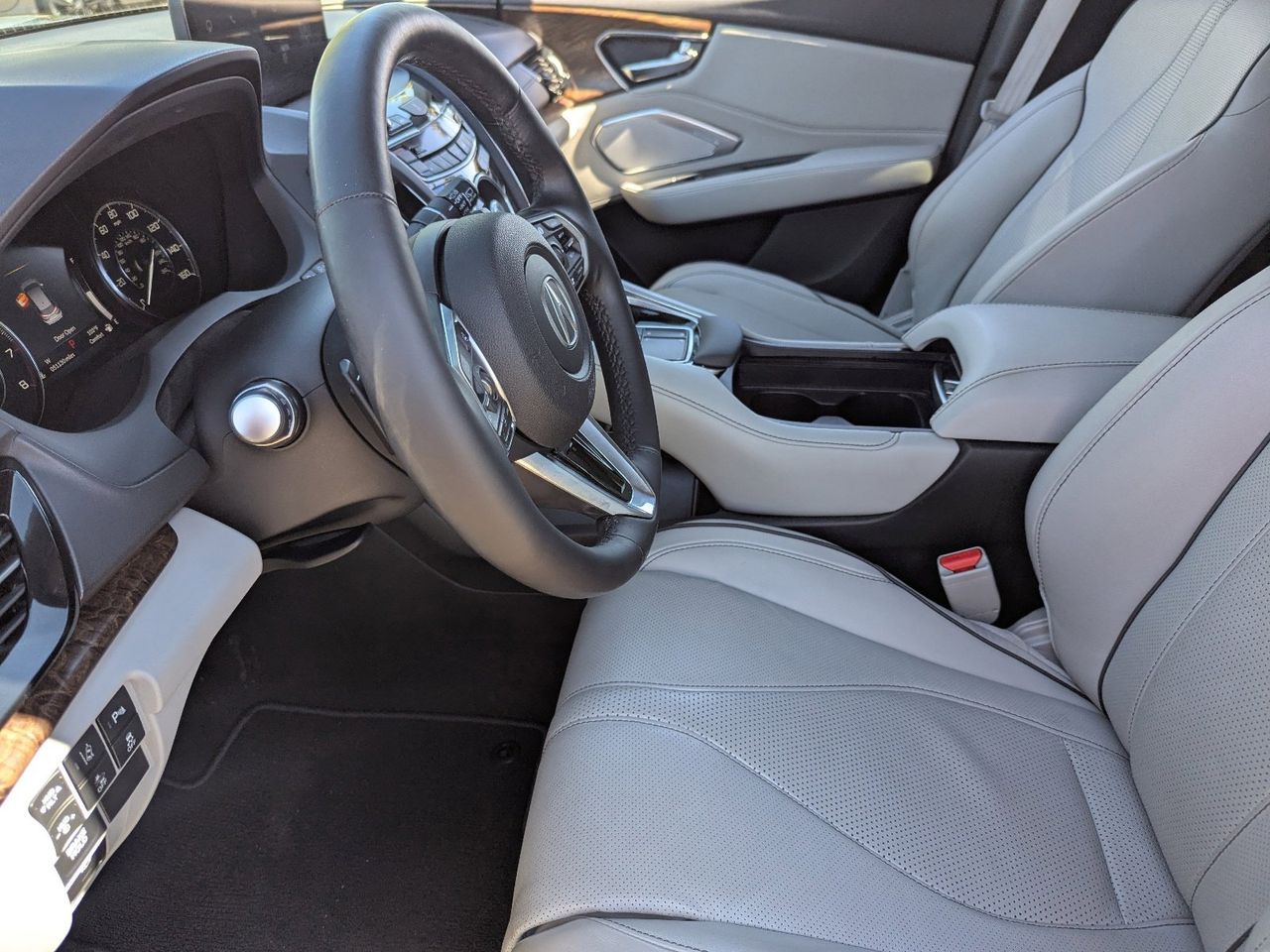 Used 2019 Lunar Silver Metallic Acura Advance Package image 29
