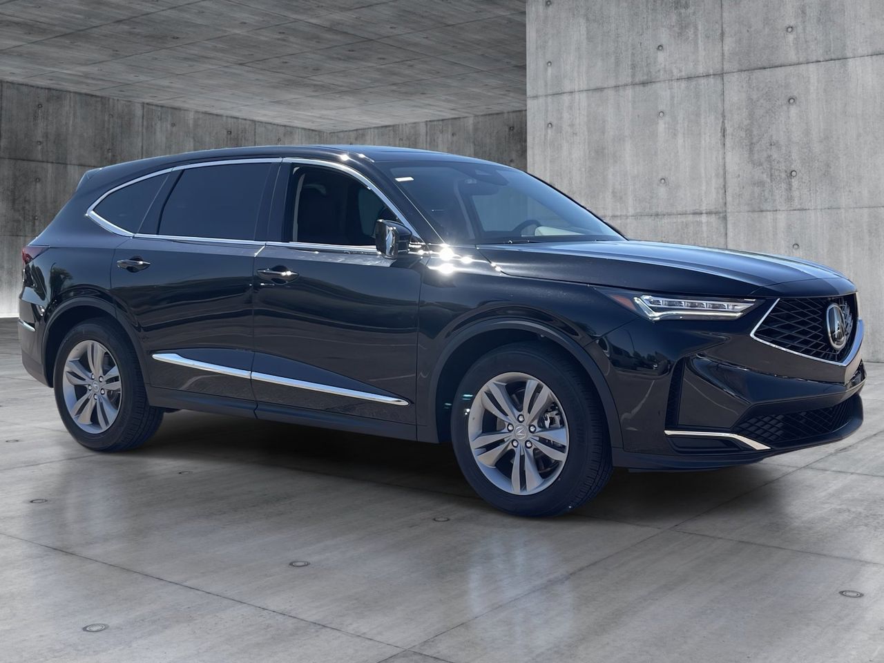 New 2026 Majestic Black Pearl Acura FWD image 8