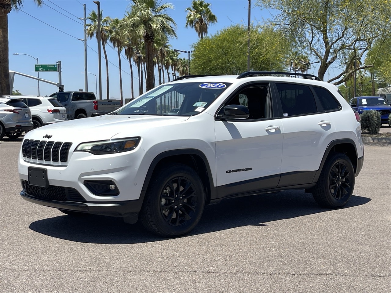 Used 2023 Jeep Cherokee Altitude Lux with VIN 1C4PJMMB5PD115274 for sale in Peoria, AZ