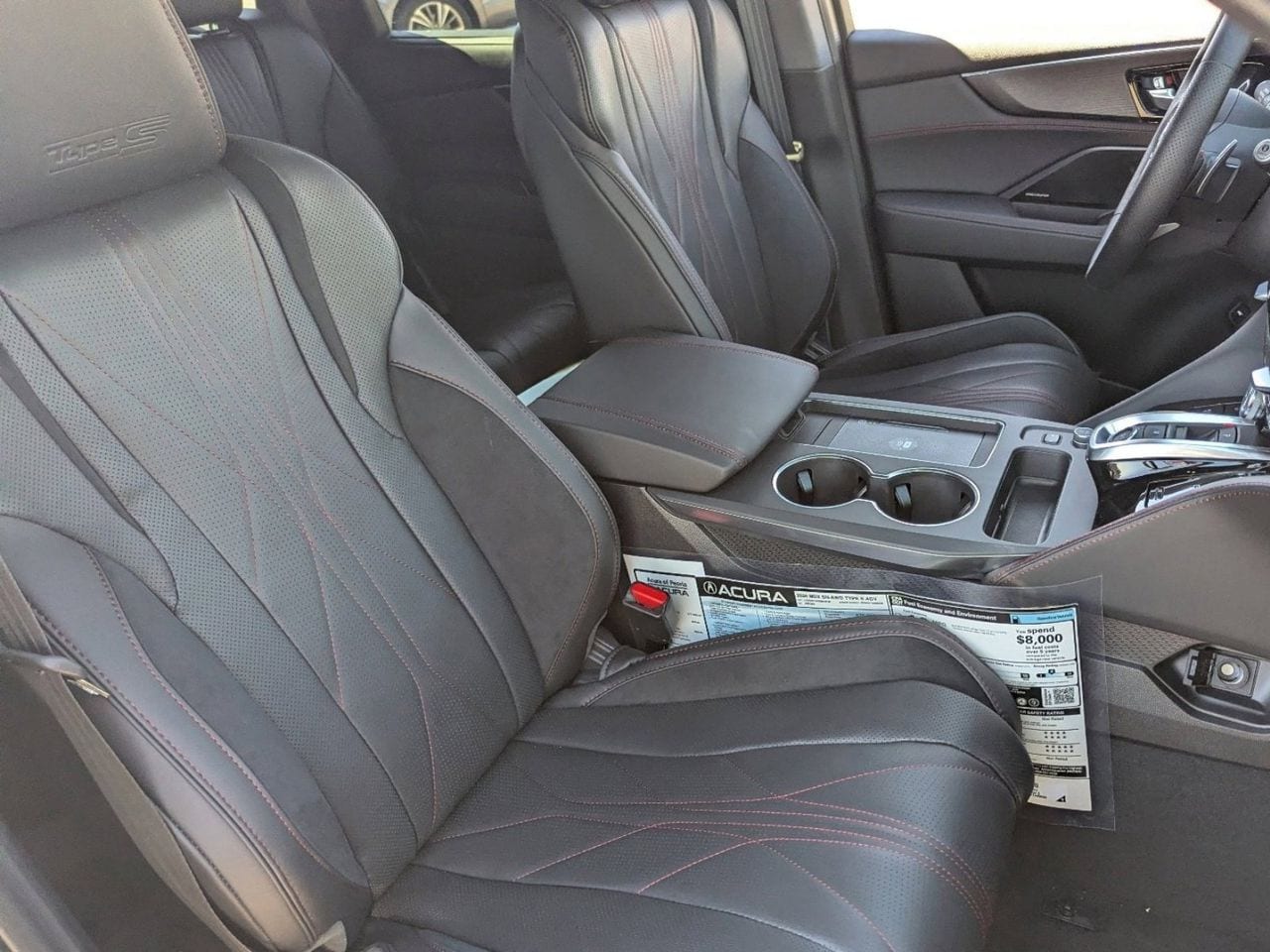 New 2026 Platinum White Pearl Acura SH-AWD Type S w/Advance Package image 12