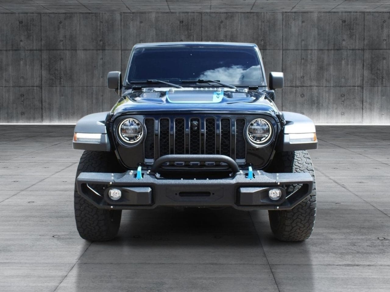Used 2021 Black Clearcoat Jeep Unlimited Rubicon 4xe image 8